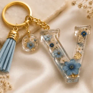 Resin keyrings
